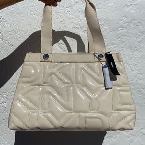 NWT DKNY Cream Purse